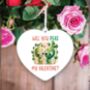 Funny Valentine's Day Peas Decoration, thumbnail 2 of 2