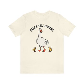 'Silly Lil Goose' Cute Cottagecore Tee, 6 of 9