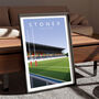 Stonex Stadium Saracens Rugby Poster, thumbnail 1 of 6