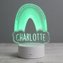 Personalised Rainbow LED Colour Changing Night Light, thumbnail 5 of 8