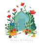 Garden Shed Birthday Card, thumbnail 3 of 3