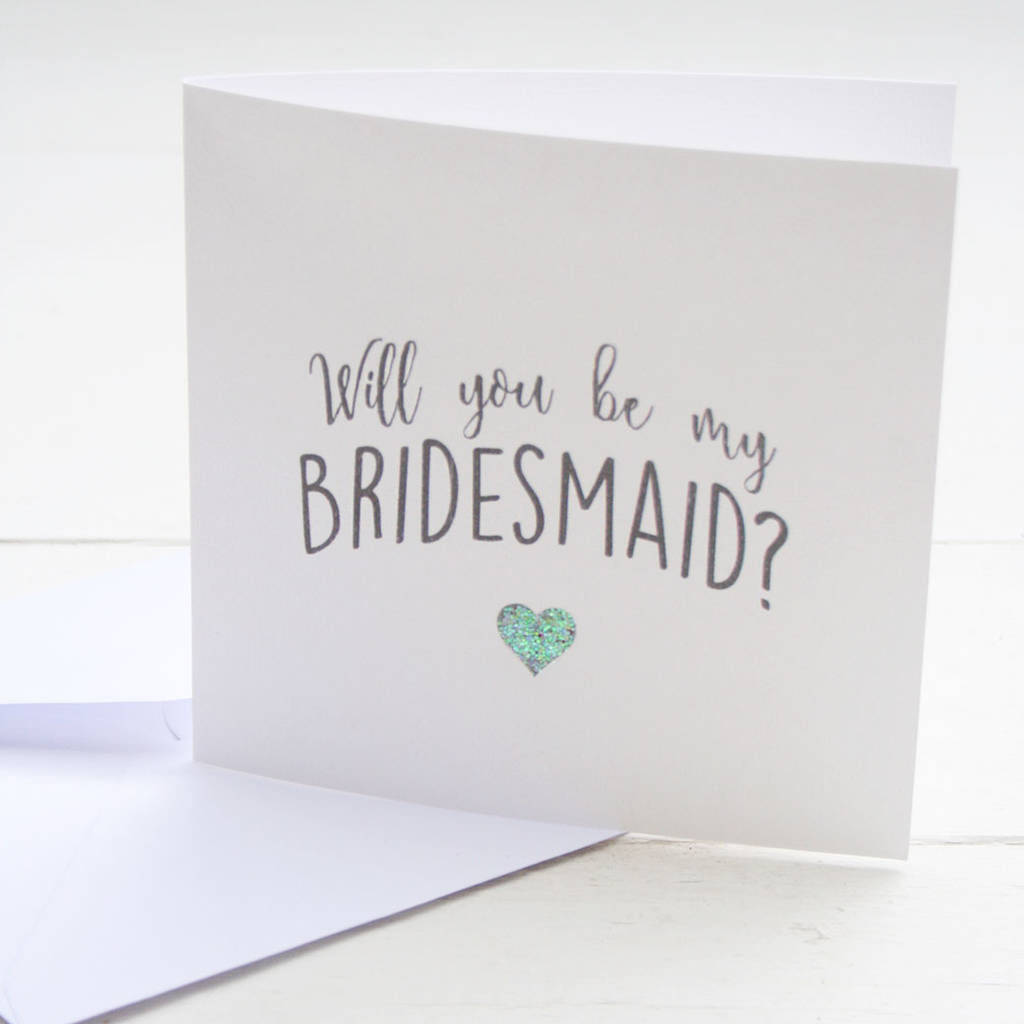 Will You Be My Bridesmaid Card, 1 of 4