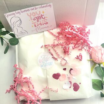 Glowing Mum To Be Pamper Hamper | Pregnancy Care Package | Baby Shower Gift Box, 9 of 12