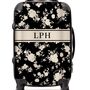 Personalised Dark Floral Suitcase, thumbnail 1 of 7