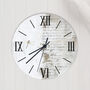 Dragonfly Script Neutral Sml Kitchen Clock, thumbnail 4 of 5