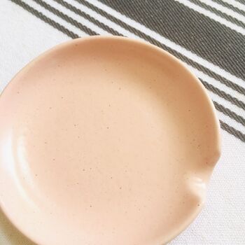 Pink Ceramic Spoon Rest ~ Boxed, 6 of 7