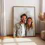 Watercolour Family / Couple Portrait, thumbnail 1 of 4