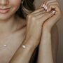 Minimalist Single Freshwater Pearl Bracelet, thumbnail 2 of 8