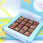 Chocolate Flower Box With Personalised Message, thumbnail 1 of 5