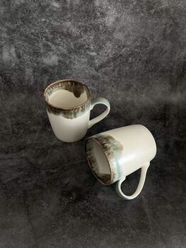 Handmade Pottery Gift Mug Set Of Two, 4 of 7