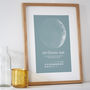 Personalised Phase Of The Moon Print, thumbnail 3 of 8