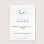 Will You Be My Bridesmaid Personalised Bridal Proposal Bracelet, thumbnail 9 of 12