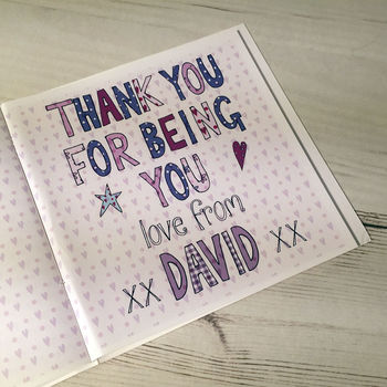 Personalised Wife Anniversary Book Card, 6 of 7