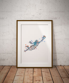 Set Of Three Goalkeeper Prints, 4 of 5