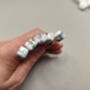Set Of Five Ceramic Floral Wedding Hair Pins, thumbnail 11 of 12