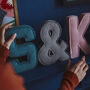 Couples Initials Corduroy Fabric Letters, thumbnail 2 of 8
