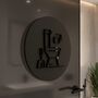 Toilet Icon Door Sign In Raised With Raised Design, thumbnail 4 of 5