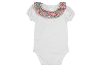 Louise Floral Baby Romper, 5 of 5