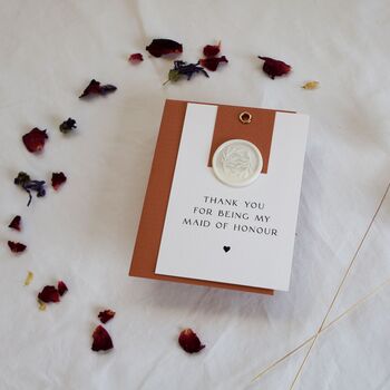 Bridesmaid, Maid Of Honour Letterbox Gift Bundle, 10 of 11