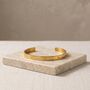 Celestial Cuff 18k Gold Plated Waterproof Bracelet, thumbnail 1 of 3