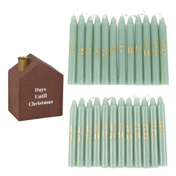 Set Of 24 Mini Advent Candles With Holder, 2 of 2