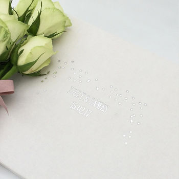 Personalised Wedding Guest Book, 4 of 5