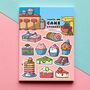 Cake Sticker Sheet | Cute Stickers, thumbnail 2 of 5