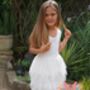 Aria ~ Party Or Flower Girl Dress In Blush, thumbnail 5 of 10