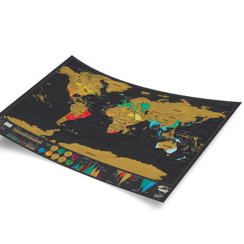 Scratch Map® Deluxe Travel Size Poster, 5 of 6