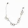 Petite Size Sterling Silver Snaffle Bit Bracelet, thumbnail 5 of 12