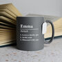 Personalised Name Definition Mug, thumbnail 1 of 7