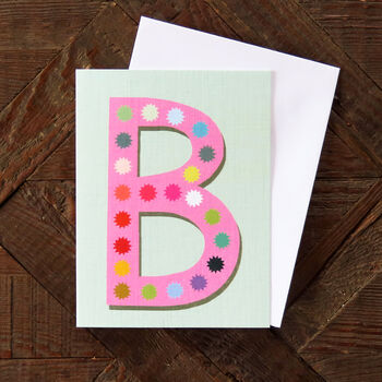 Mini B Alphabet Card, 3 of 5