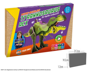 Build Your Own Personalised Tyrannosaurus Rex, 7 of 7