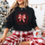 Candy Cane Christmas Club Sweatshirt, thumbnail 3 of 11