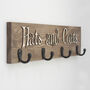 Personalised Coat Rack With Hooks, thumbnail 1 of 5