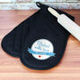 Personalised Baked With Love Oven Glove, thumbnail 1 of 3