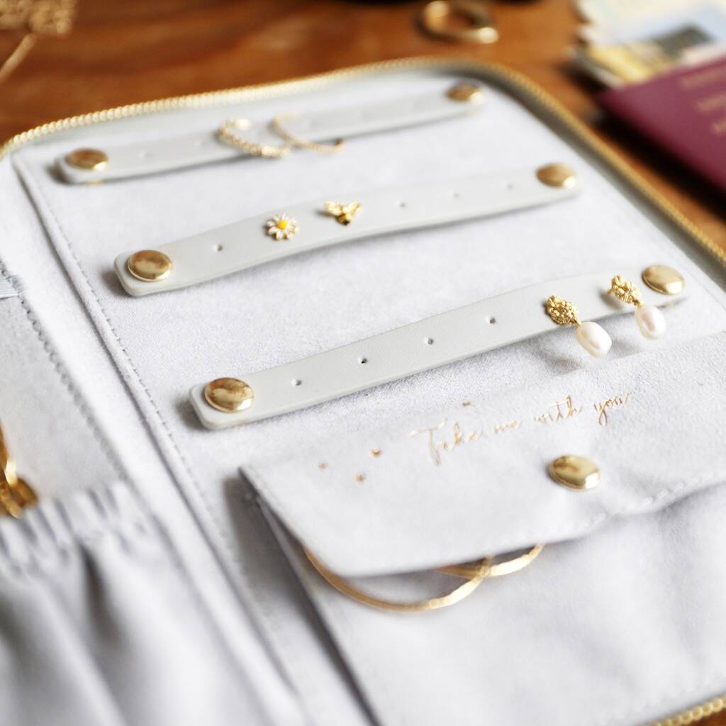 Personalised Postcard Travel Jewellery Wallet By Lisa Angel