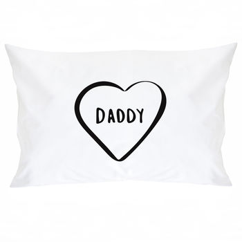 Mummy Daddy And Me Pillow Case Set, 6 of 7
