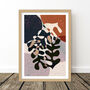 Terrazzo Abstract Seaweed Art Print, thumbnail 4 of 7