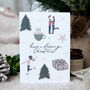 Illustrated Dreamy Christmas Card, thumbnail 2 of 3