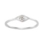Evil Eye Diamond Ring, thumbnail 2 of 3