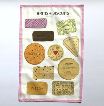 British Biscuit Tea Towel, 8 of 12