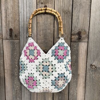 Granny Square Bag Crochet Kit, 6 of 6