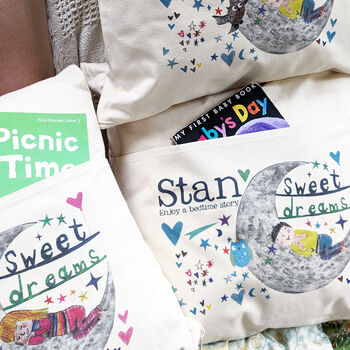 Personalised Sweet Dreams Cushion Cover, 7 of 8