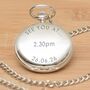 Personalised Polished Silver 'See You At…' Pocket Watch, thumbnail 1 of 3