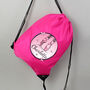 Personalised Pink Ballet Bag, thumbnail 4 of 4