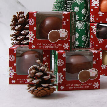 Christmas Hot Chocolate Bombe Multipack X6, 2 of 7