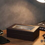 Personalised Script Name Three Piece Watch Box, thumbnail 2 of 4