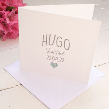 Personalised Christening Card, 4 of 5