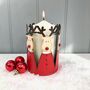 Christmas Rudolf Candle Holder, thumbnail 1 of 2